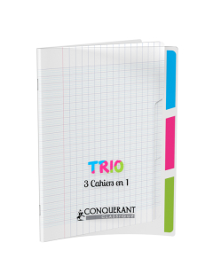 Cahier 3 en 1 pp 17x22 96p séyès