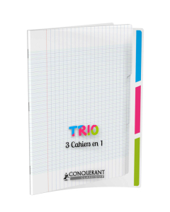 Cahier 3 en 1 pp 24x32 96p séyès