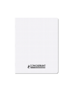 cahier pp incolore 17x22 96p 5/5 90g piqure