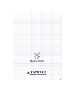 cahier poésie et chant pp 21x29,7 48p seyes/uni 90g piqure