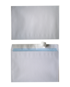 500 enveloppes blanches 162x229mm