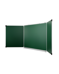 Tableau triptyque vert 120x200cm