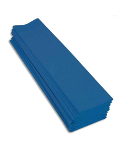 10f crépon standard 0,5x2m bleu moyen