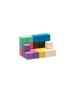 Cube soma - casse-tete 7 pièces