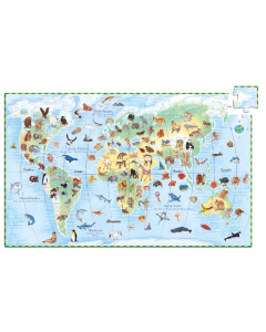 Puzzle animaux du monde