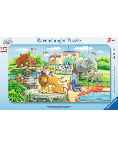 Puzzle excursion au zoo