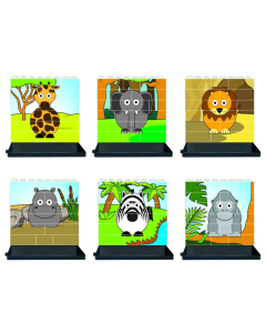 Puzzle up les animaux de la savane