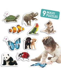 Maxi puzzles les animaux