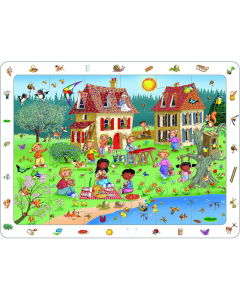 Puzzle les 4 saisons lot de 4