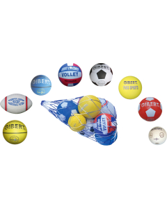 Lot de 8 ballons entrainement assortis