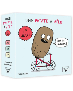 Une patate à vélo