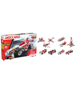 Meccano véhicules de courses 10 modèles