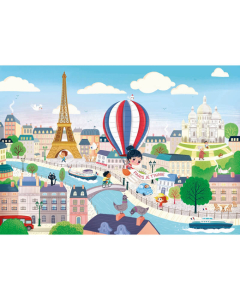 Puzzle vue de paris