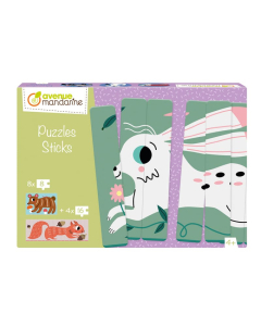 Puzzle sticks les animaux de la forêt