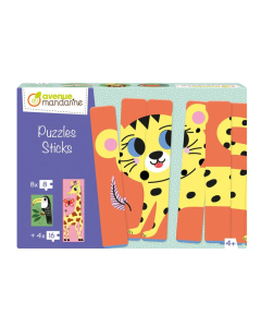 Puzzle sticks les animaux de la savane