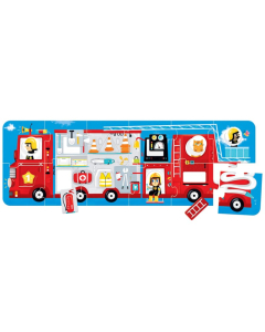 Maxi puzzle le camion de pompier