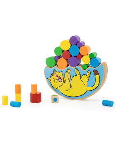 jeu d'equilibre chaton