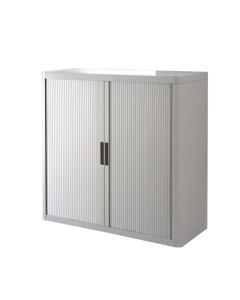 armoire a rideaux 1m corps gris rideaux gris poignees anthracites