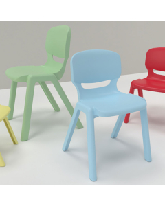 4 chaises ocean taille 2 coloris rouge