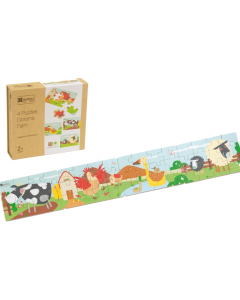 Puzzle panoramic'ferme