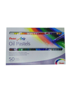 Pentel arts 50 pastels coloris assortis