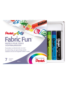 Fabric fun 7 pastels pour tissus coloris assortis
