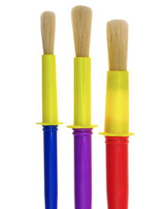 3 brosses maternelle assorties