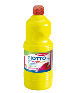 Giotto flacon gouache 1l jaune primaire