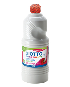 Giotto flacon gouache 1l blanc