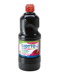 Giotto flacon gouache 1l noir