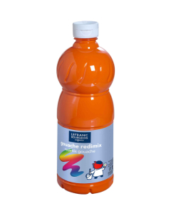 Lefranc flacon gouache 1l orange