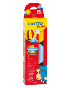 Giotto be-bè 3 pots 100g bleu, rouge, jaune