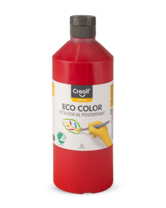 Eco color gouache 500ml coloris rouge