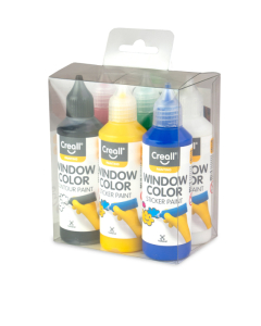 Window color 6 flacons 80ml coloris assortis