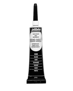 Cerne relief vitrail tube 20ml noir