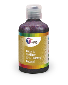 Gel pailleté flacon 250ml multicolore