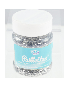 Paillettes scintillantes argent pot 150ml