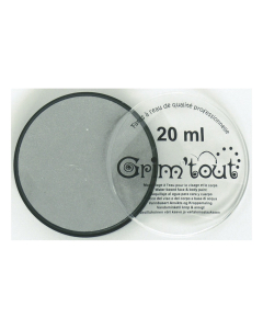 Fards de maquillage galet 20ml argent