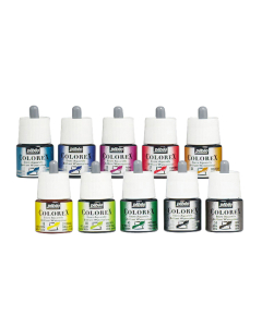 Colorex 10 flacons 45ml assortis