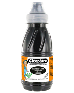 Encre de chine noir flacon 250ml