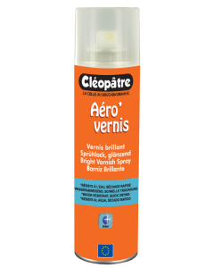 Vernis brillant aérosol 250ml