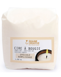 1 ,2kg cire végétale à bougies