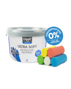 Ultra soft pate à modeler 5 x 220g coloris vifs assortis