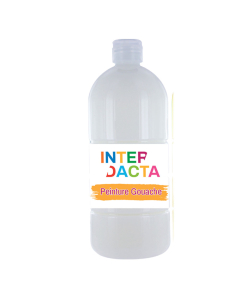flacon gouache 1l coloris blanc