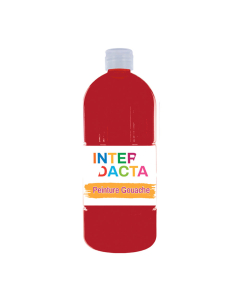 flacon gouache 1l coloris carmin