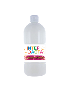 peinture acrylique flacon 500 ml coloris blanc