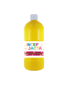 peinture acrylique flacon 500 ml coloris jaune primaire