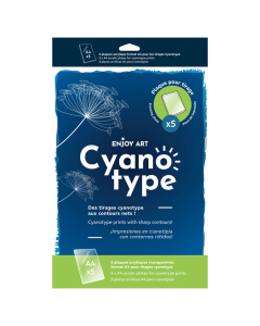 5 plaques transparentes acrylique format a4 pour cyanotype