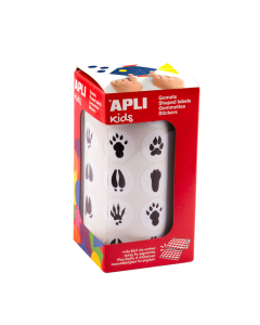 rouleau 900 gommettes empreintes ø 20 mm