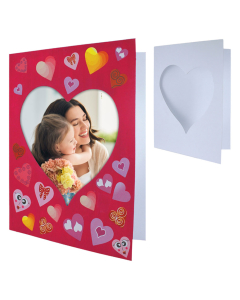 10 cadres a decorer forme cœur